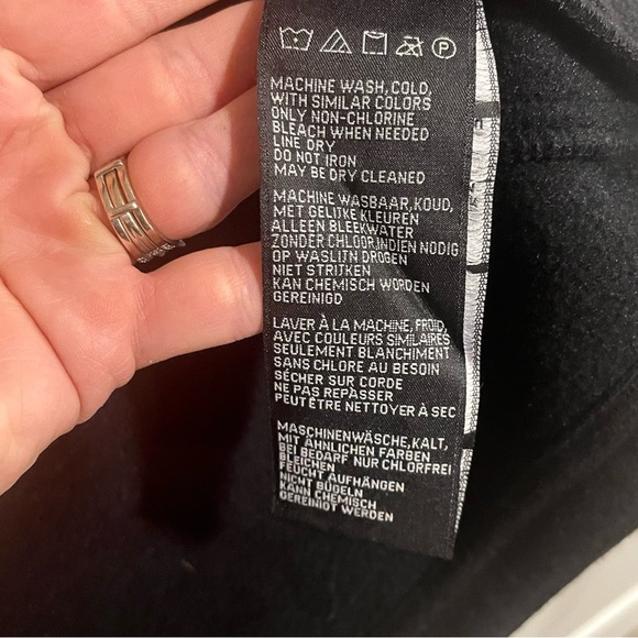 HARLEY DAVIDSON Fleece Embroidered Full Zip Jacket - Black Size Medium - Picture 8 of 10